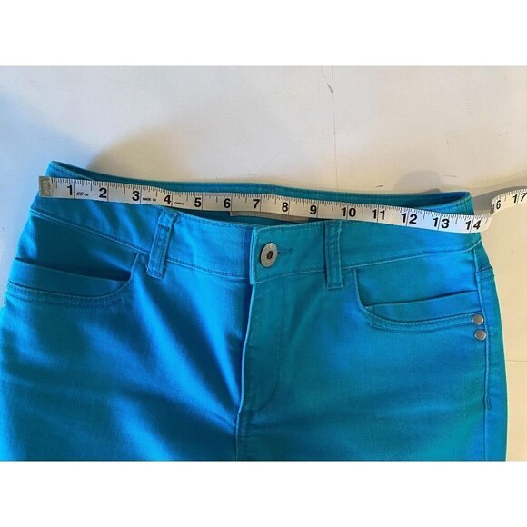 Chico's Platinum Light Blue Denim Ankle Jeans, XS - Picture 4 of 11